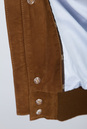 Мужская кожаная куртка из натуральной замши с воротником 0901226-4